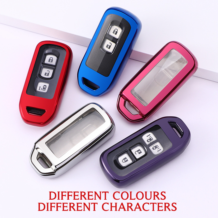 Wholesale car key cases suitable for NWagon/N-BOX cars, NWGN shell car protective covers made of TPU material