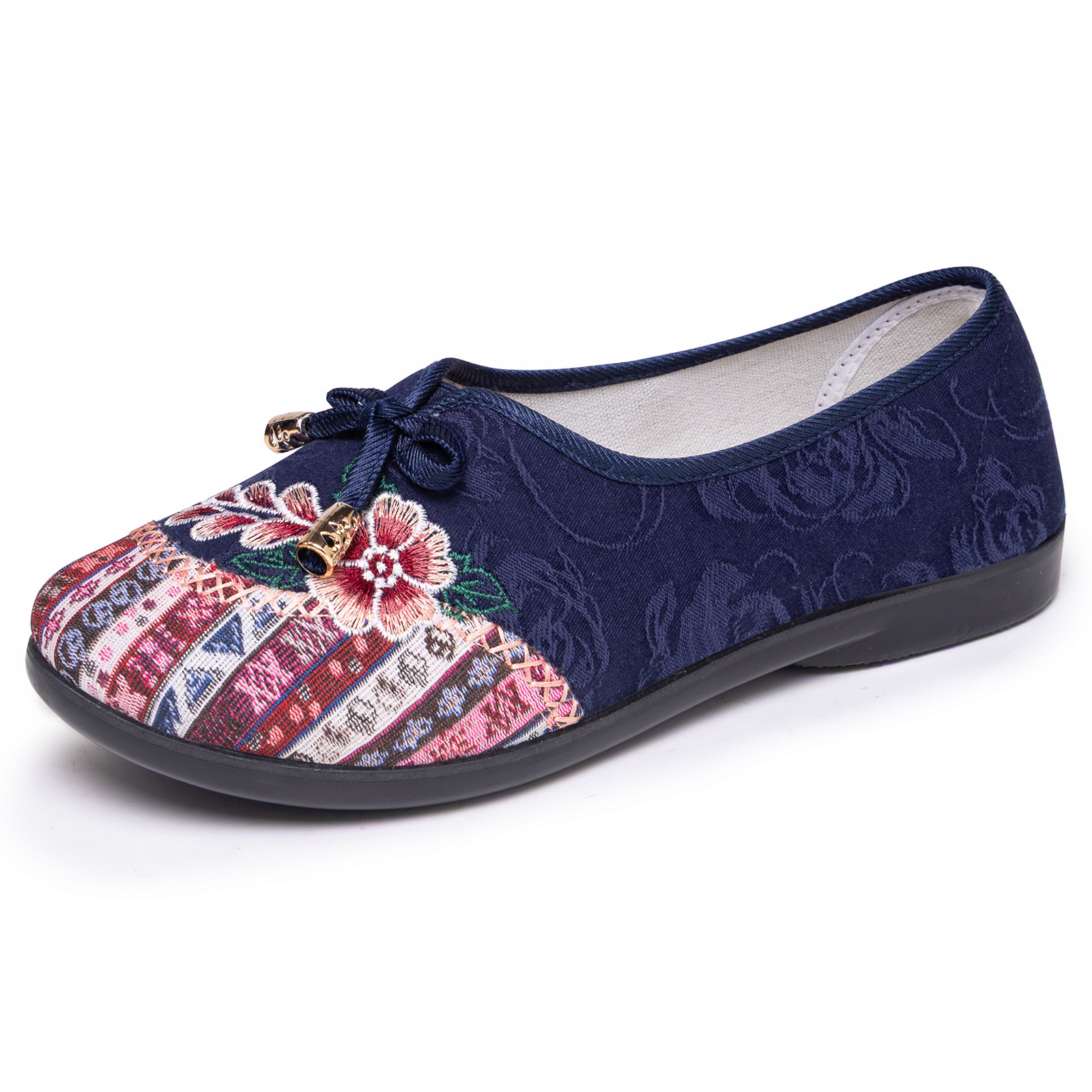 Viejos zapatos de tela de Beijing primavera zapatos de madre zapatos de mujer transpirables suela suave zapatos de mujer zapatos de baile superligeros cuadrados image 9