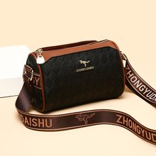 正品包包女专柜2024新款潮流时尚软皮压花韩系高颜值菱格女包包