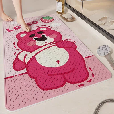 Avtomobil döşəmə paspasları – Floor Mat - pink-bear-no-54-3665cm-official-authentic-product