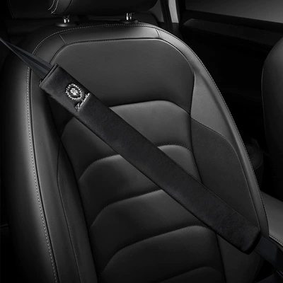 Seat belt shoulder pad – Belt Cover Cross-Border Wholesale - myzj-dove-velvet-mysterious-black-28cm1-piece