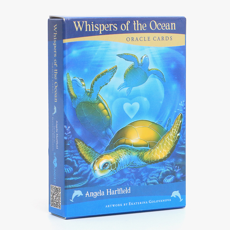 Whispers Of Ocean Oracle Tarot Cards, Intuitive Divination Deck_voghion.com