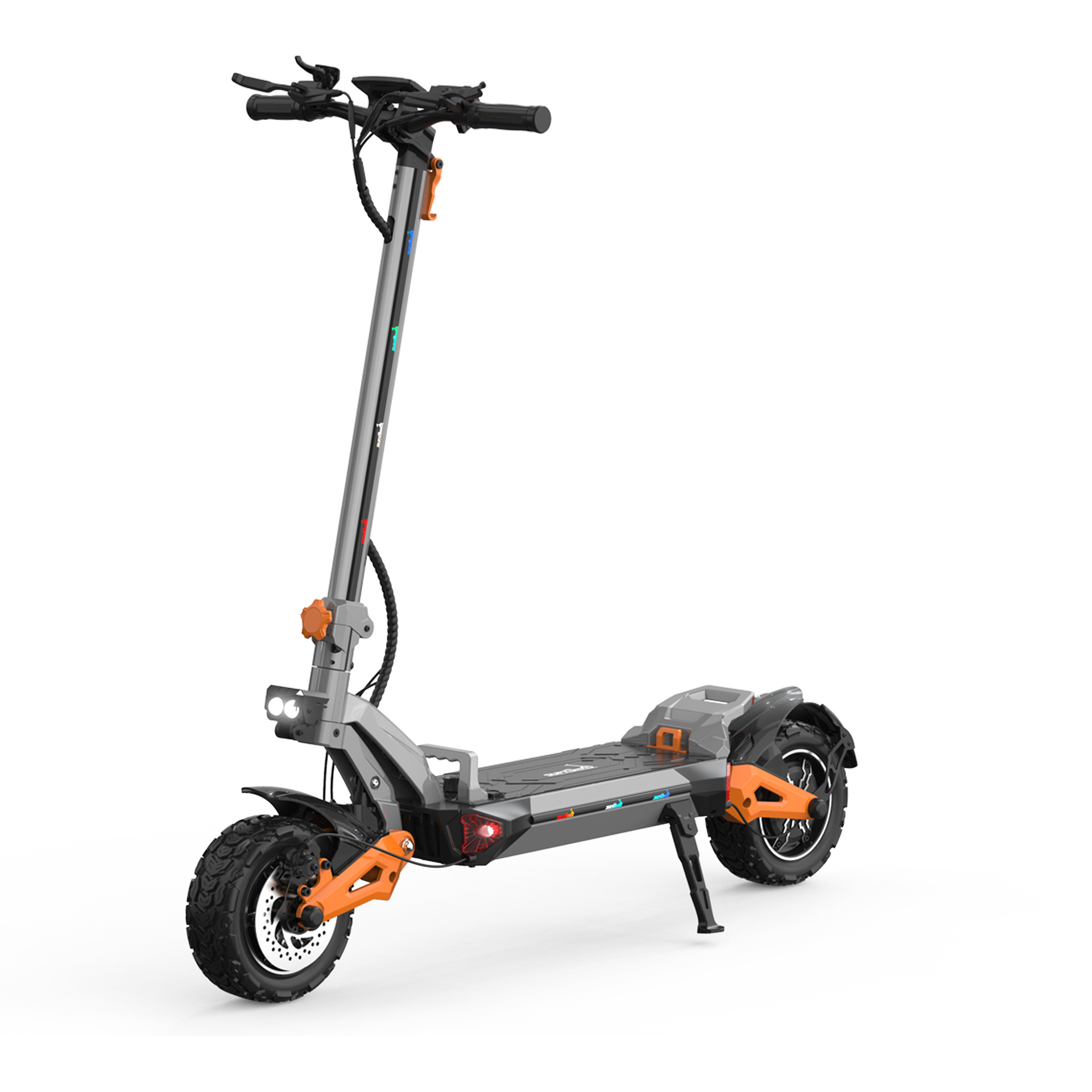 New adult foldable electric scooter with high power, long battery life, portable mini two-wheeled electric vehicle