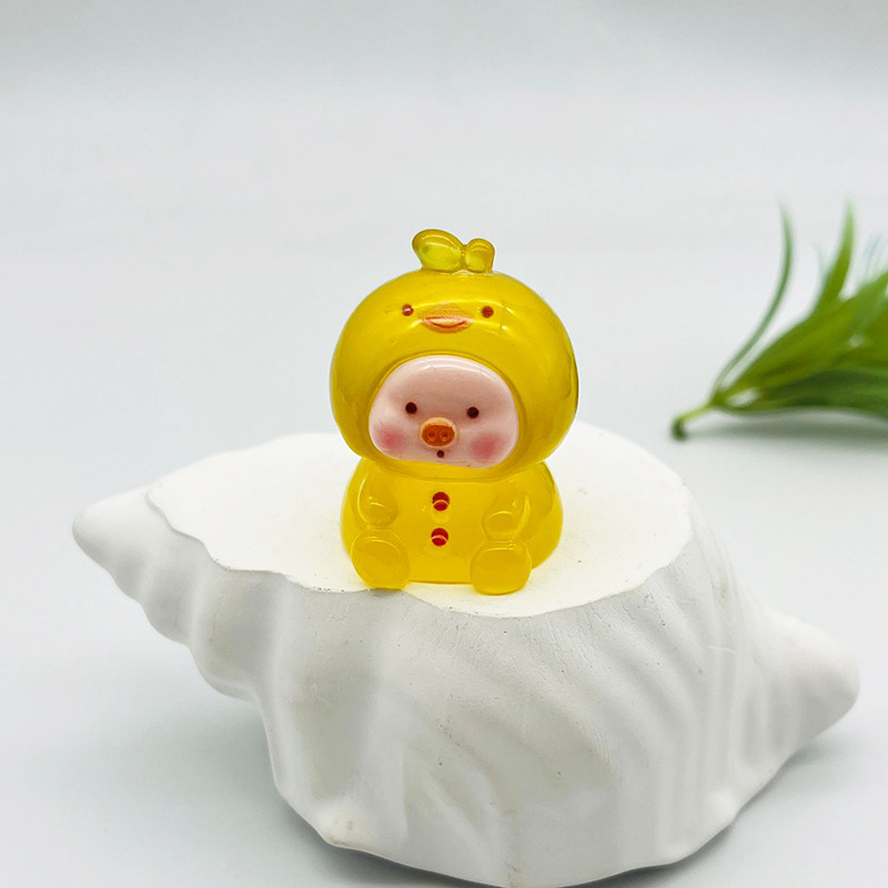 오리돼지【3x3.9cm】