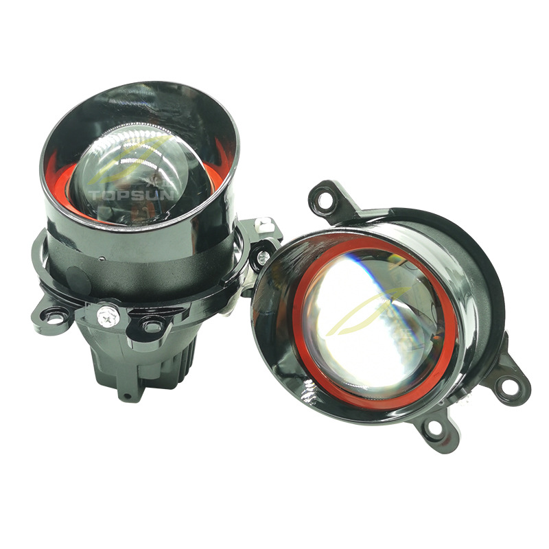 Modificación de la lente de doble luz LED de 3 pulgadas adecuada para Toyota Ruizhi Camry predominante dosel lejos y cerca de la luz antiniebla delantera integrada image 7