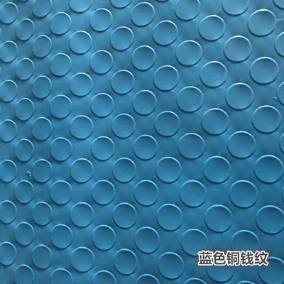 Avtomobil döşəmə paspasları | mat, cargo transport rubber plastic - blue-copper-coin-pattern-cowhide-6090cm-household-small-door-mat