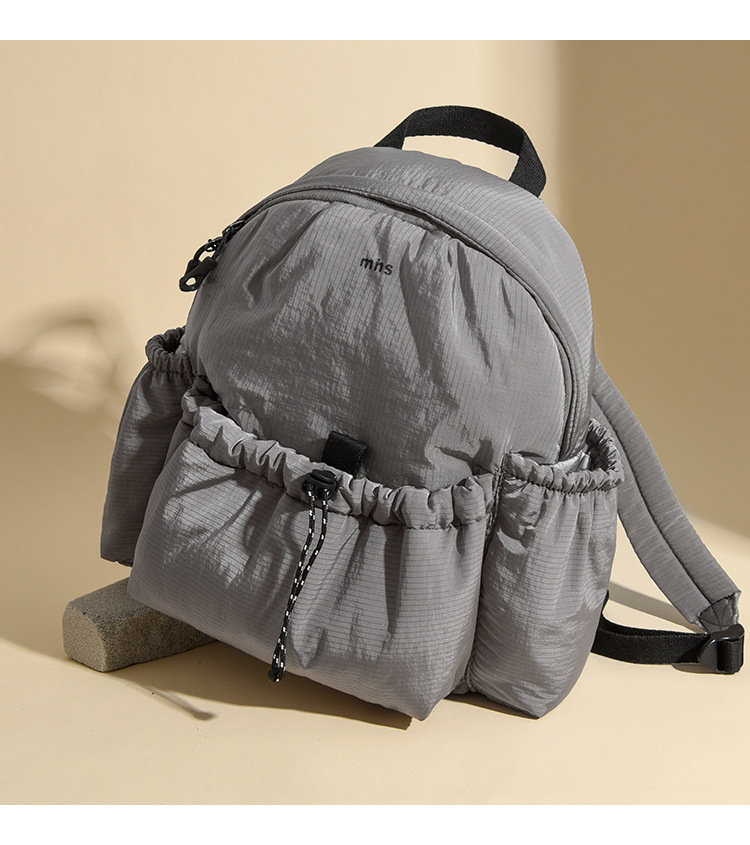 Jiaoxia's new model 2025 lightweight expandable women's backpack travel waterproof outdoor backpack mother bag large capacity