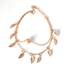 Ethnic ankle bracelet with tassels, European style, simple and elegant design, ethnic style