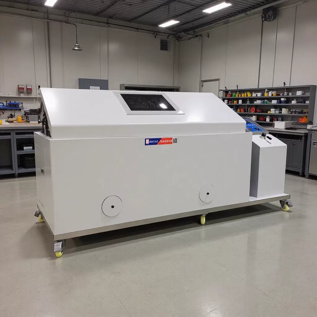 鸿骏 盐雾试验机120/160/200型中性盐雾箱 腐蚀性试验箱工厂直供