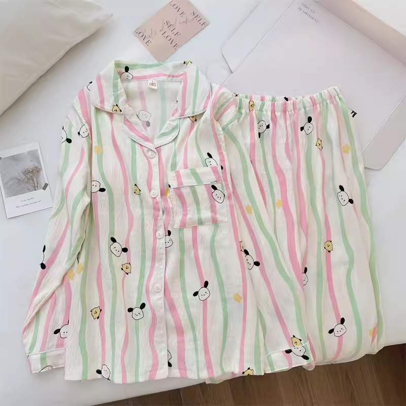 C 클라우드 코튼 컬러 스트라이프 개