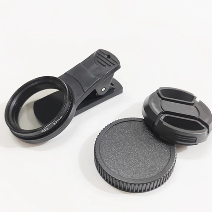 37 мм большой калибр универсальный объектив мобильного телефона зеркально-поляризованный поляризационный объектив CPL фильтр HD без темных углов