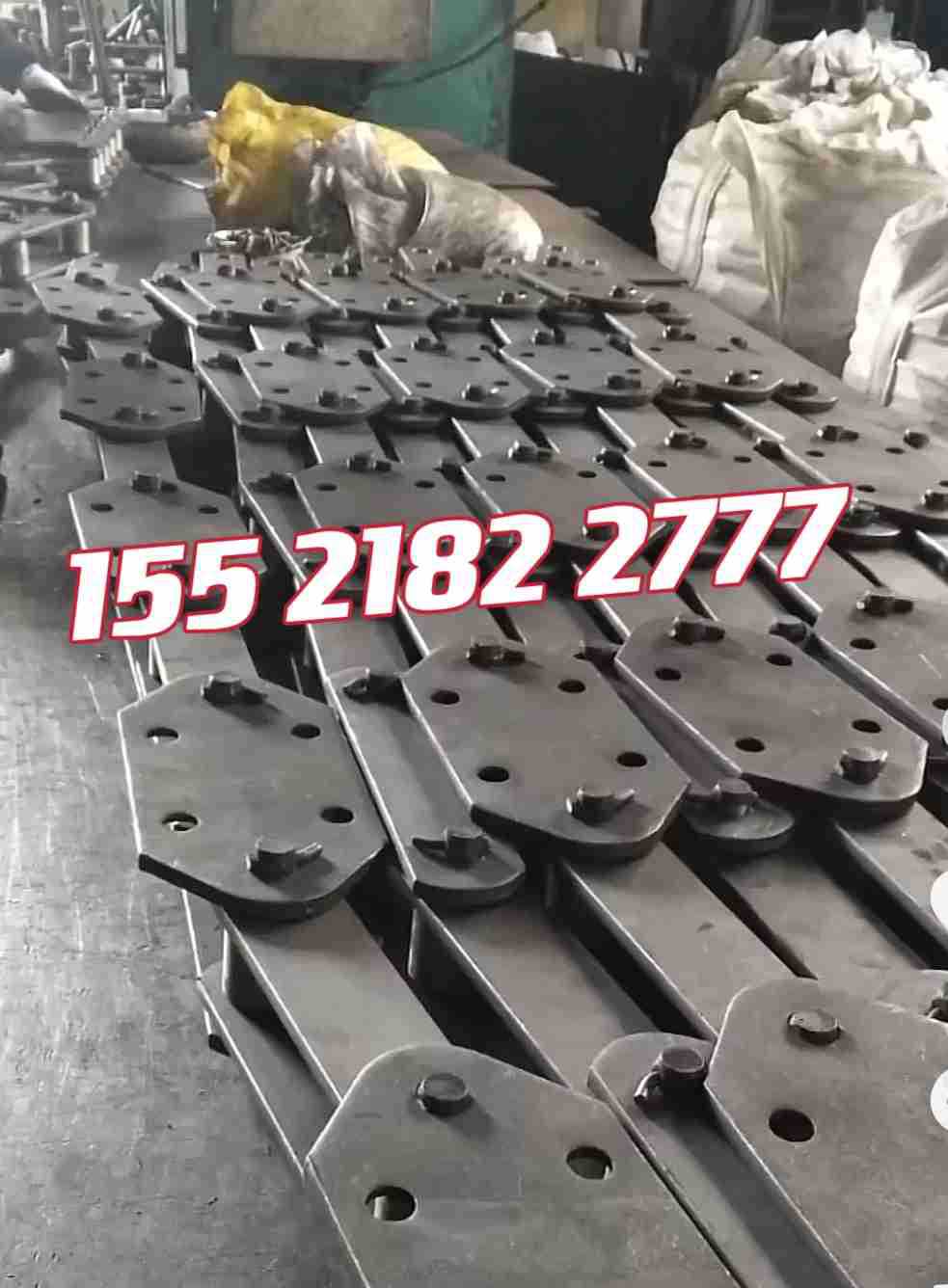 NE50斗式提升机链条NE15/30/100板链工业链条板式链条 链轮 料斗