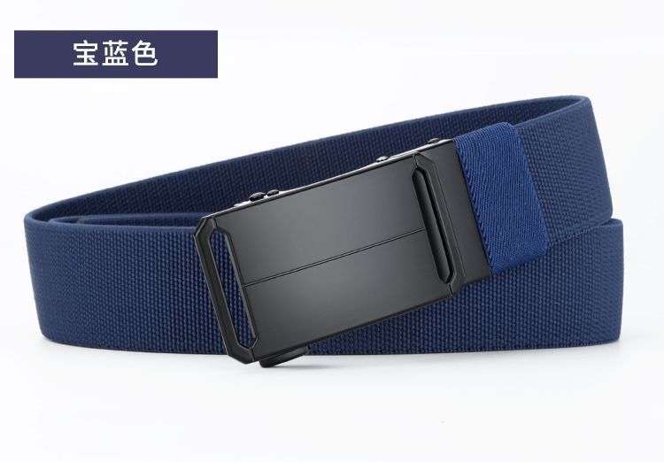 Neue Herrengürtel Elastische Gürtel Dehnbare Gürtel Outdoor Tactical Ledergürtel Geflochtene Nylongürtel mit Automatikschnalle Großhandel