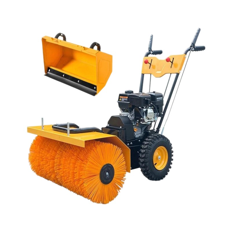 Pala de nieve para quitar la nieve, equipo de empuje de nieve, vehículo de remoción de nieve multifuncional, máquina de remoción de nieve en el suelo de la carretera