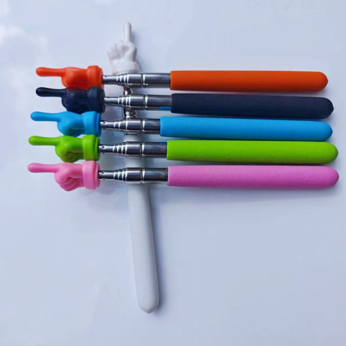 Extendable Pointer Reading Stick for Children, Educational Tool, Conducting Rod, Blackboard Guide Pen, Extendable Teaching Rod