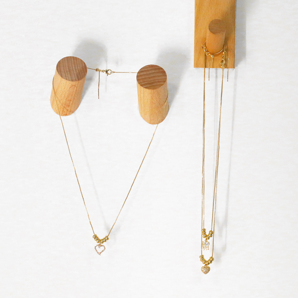 Fashion round Beads Womenu0027s Diamond-Embedded Heart Letter Love Pendant Zircon Copper Necklace