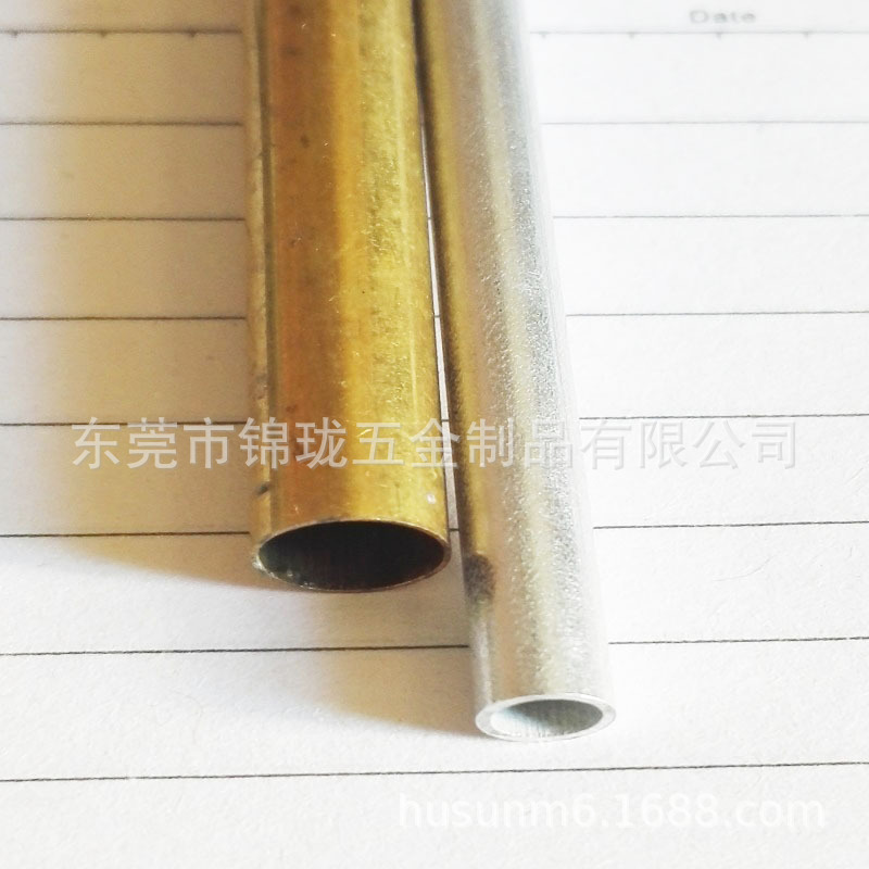 国标黄铜管精密切割去毛刺 H65黄铜毛细管 紫铜管定尺切割