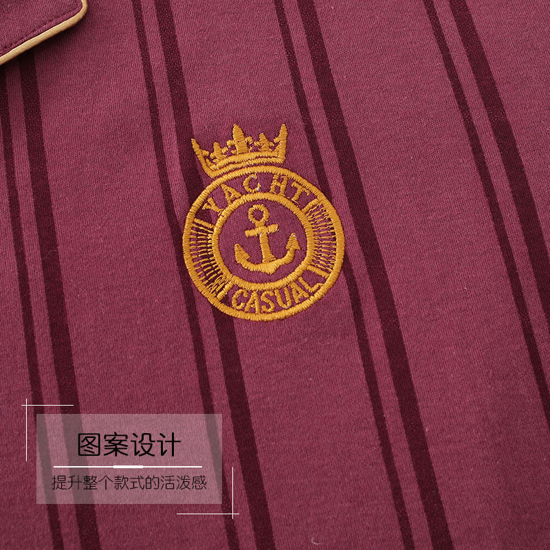 Pijamas primavera y otoño de algodón de manga larga para el hogar otoño rojo nacimiento año algodón verano