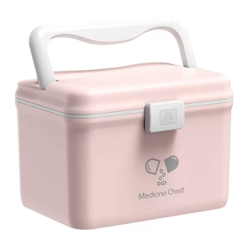 Medication storage box small emergency large baby medical box home medicine box family set infant children's medical kit full set