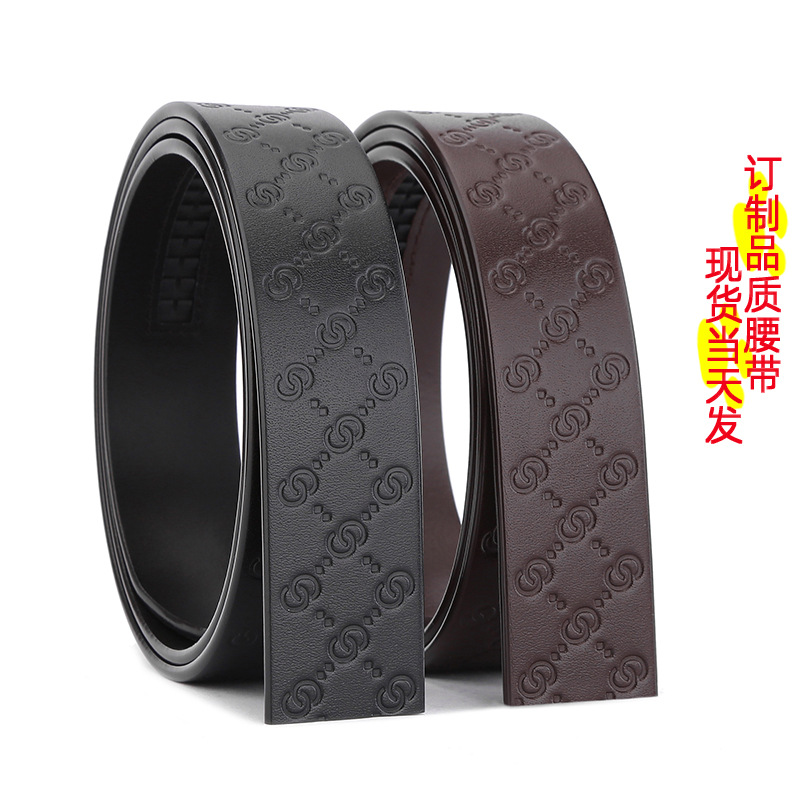 Men's sports import leather belt