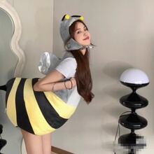 鲨bee鲨鱼蜜蜂公仔shark可穿戴演出玩偶服成人儿童版人偶套装