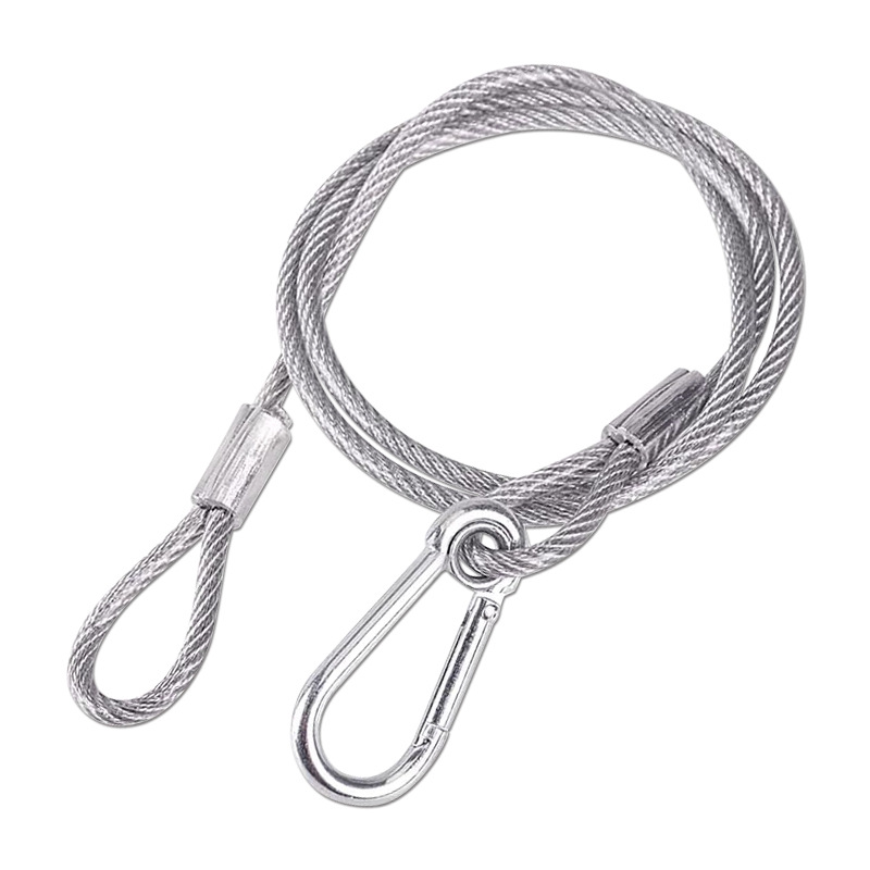 Iluminación escénica cuerda de seguridad cuerda de alambre par haz de luz cabeza móvil luz cuerda de seguridad audio cadena de seguridad