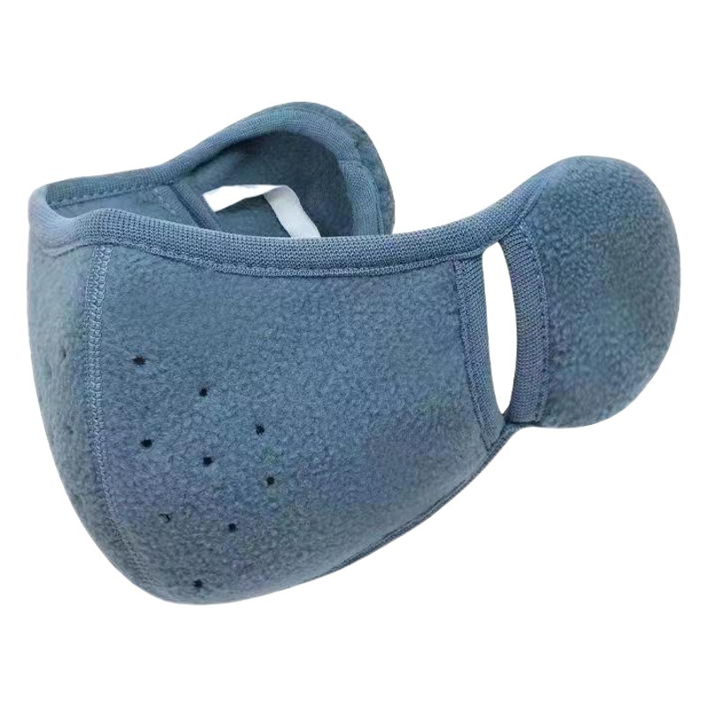 Windproof Mask Winter Men's Cycling and Skiing Warm and Cold-Proof Face Protection Ear Bag Mask Women's Electric Vehicle Antifreeze Earmuffs