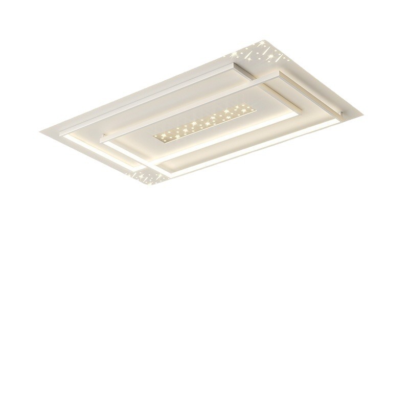 Lámpara de techo sencilla para sala de estar, estilo de alta gama para el vestíbulo, nuevos accesorios de iluminación modernos para dormitorio 2025, juego completo para toda la casa.