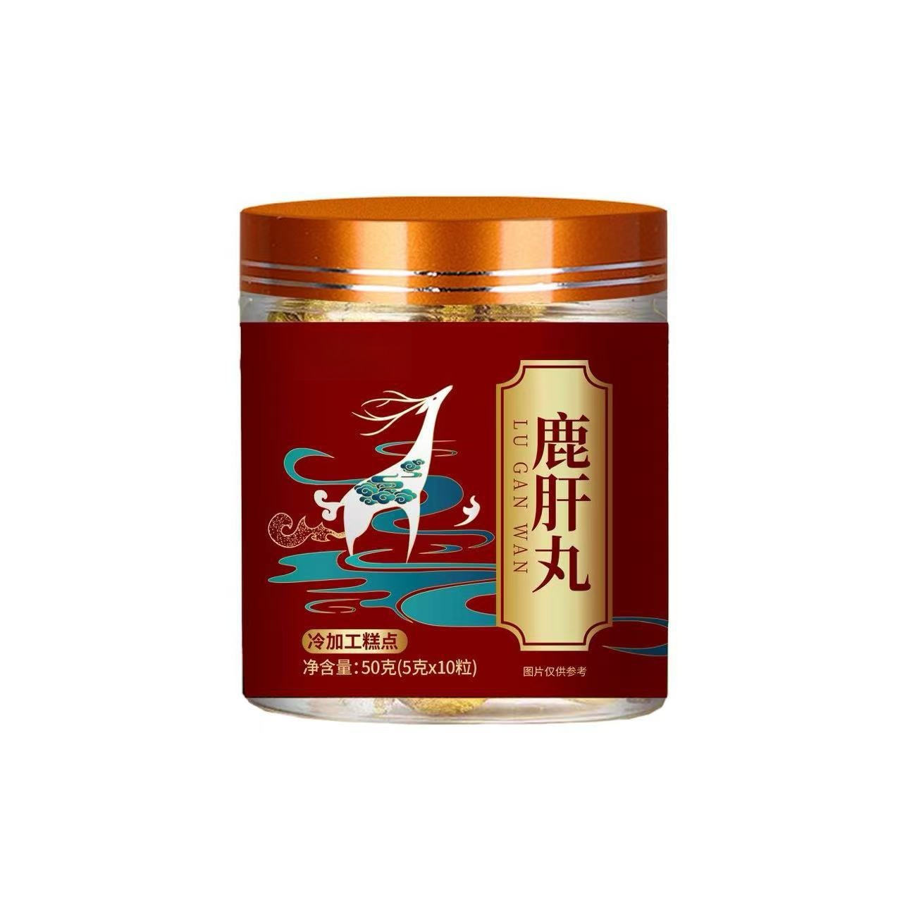 Deer Herbal Wellness Pills Lu Jiao Wan Traditional TCM Supplement 108g Prepackaged 9g x 12 Pellets quality and texture
