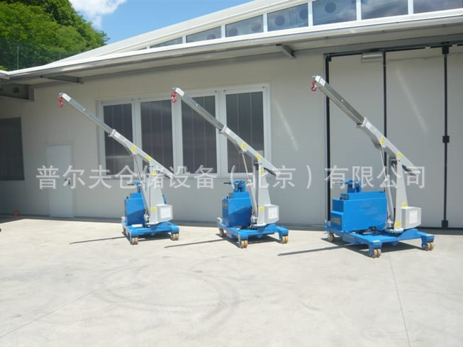 小型起重机电动液压小吊车工厂移动模具吊机伸缩单臂提升机