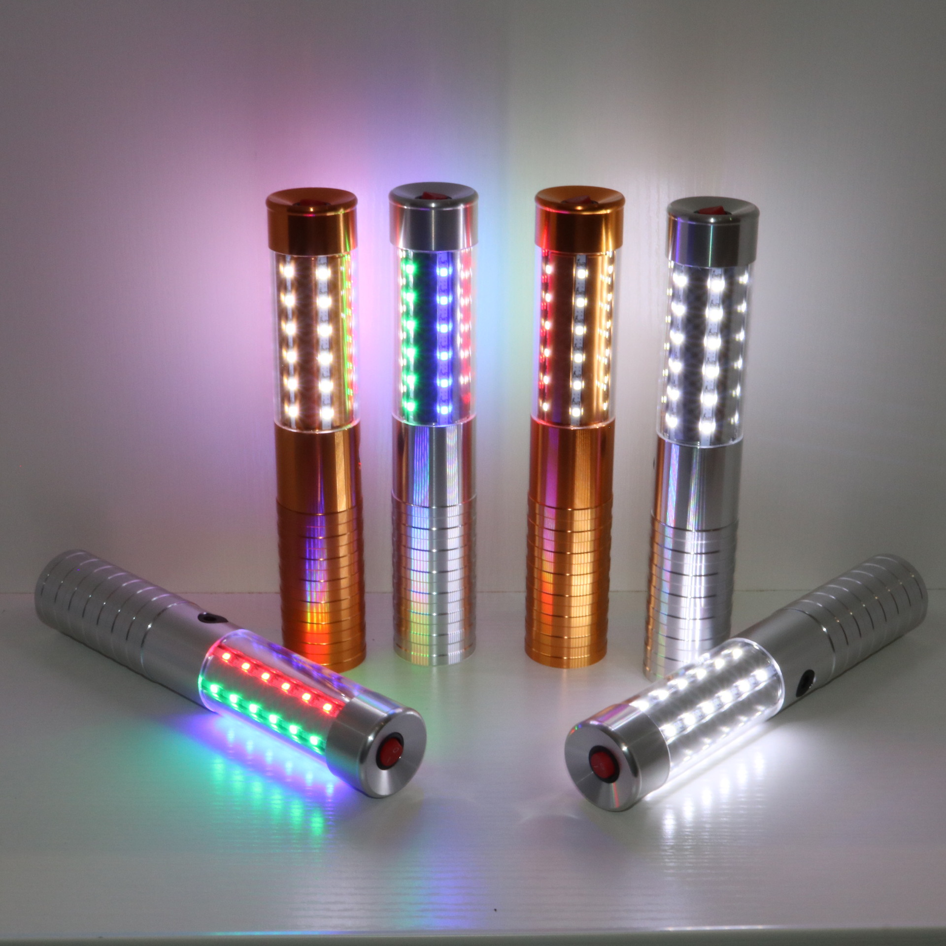 New LED rechargeable luminous champagne flash stick bar KTV handheld…