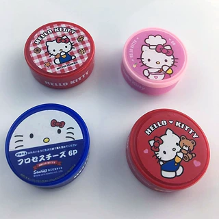 可爱卡通树脂KT猫立体仿真饼干食玩盒子DIY儿童微缩玩具饰品配件