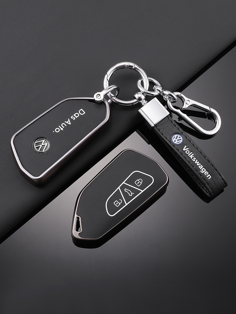 Adecuado para la funda de la llave Volkswagen Sagitar todo incluido TPU patrón de piel exploración Yue Passat Bora LaVida Yue hebilla de la caja protectora