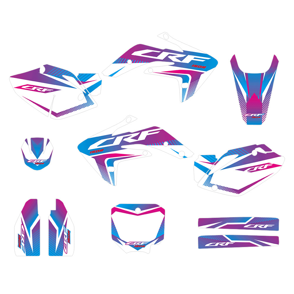 Pegatinas de motocicleta Honda para CRF 150R CRF150R 2007 - 2013 pegatinas de SUV