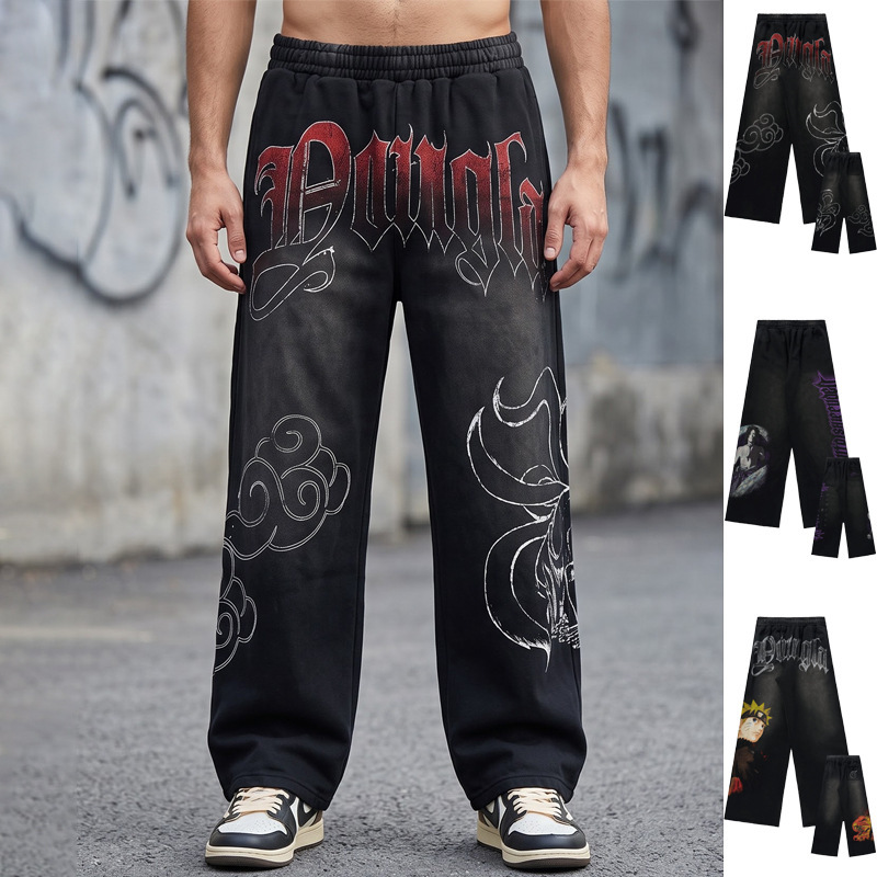 2026 Autumn New Trendy Brand YOUNGLA Loose Casual Cotton Men's Jogging Fitness Sports Pants 2026 Autumn New Trendy Brand YOUNGLA Loose Casual Cotton Men's Jogging Fitness Sports Pants