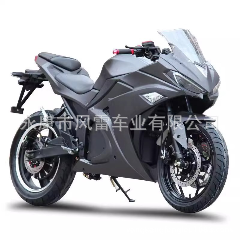 3000w72v alta potencia eléctrica pequeña motocicleta Ninja motocicleta eléctrica de alta velocidad ECO Kawasaki Ninja