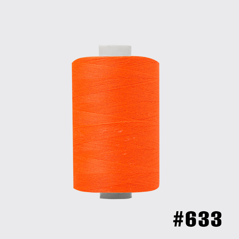 1000 yardas de hilo de poliéster de alta velocidad combinación de colores hogar hilo de coser mano hilo pequeño hilo fino dos hilos 402 hilo de coser