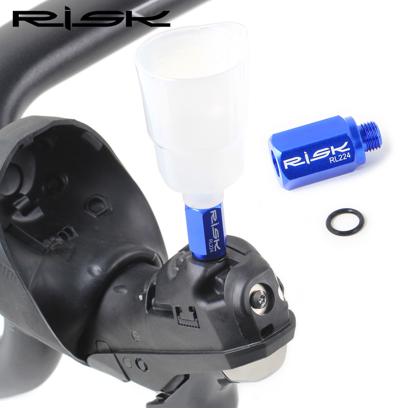 RISK Highway Hand Variable Hydraulic Oil Disc Oil Change Converter Mountain Bike Oil Filling Funnel Adapter R9120 RISK Highway Hand Variable Hydraulic Oil Disc Oil Change Converter Mountain Bike Oil Filling Funnel Adapter R9120