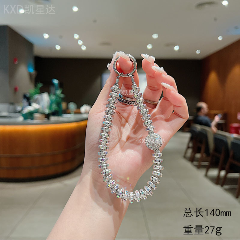 화이트 다이아몬드 링 + 라운드 다이아몬드 볼