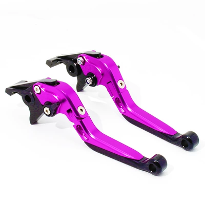 Horn | Motorcycle Handle Cover - purple-purple-black-no-logo