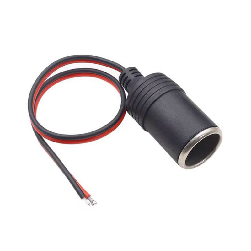 Car 12V/24V Car Cigarette Lighter Power Socket to Dc Power Female Socket to Dc Female 5.5X2.1 Connection