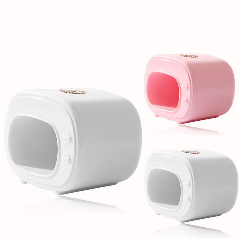 Transfronterizo mini TV lámpara de huevo de manicura USB esmalte de uñas pegamento lámpara de cocción pequeña portátil no negro mano fototerapia lámpara