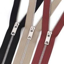 3号白金金属闭尾工码白金A3717拉头箱包口袋公仔服饰适用