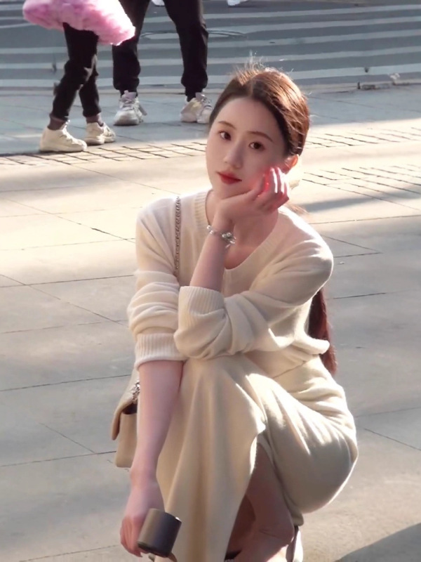 【现货】2025新款法式高级感两件套女秋冬慵懒风清冷感穿搭套装裙|undefined