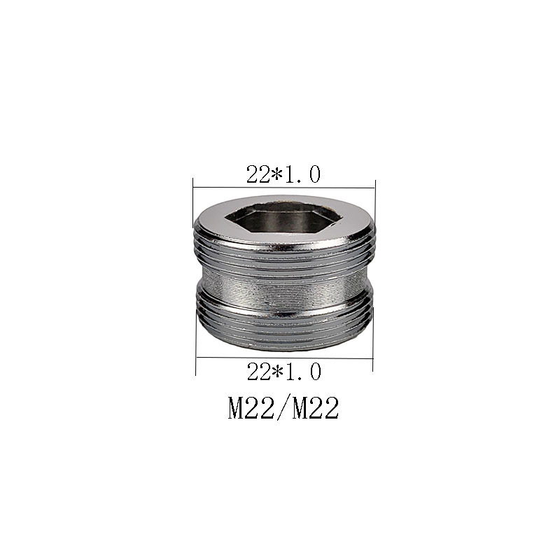 Adaptador purificador de agua de grifo Boquilla DE AGUA Bubbler 22 boquilla fina 4 puntos cabezal de ducha de dientes gruesos Alambre de alineación reductora 24 cobre