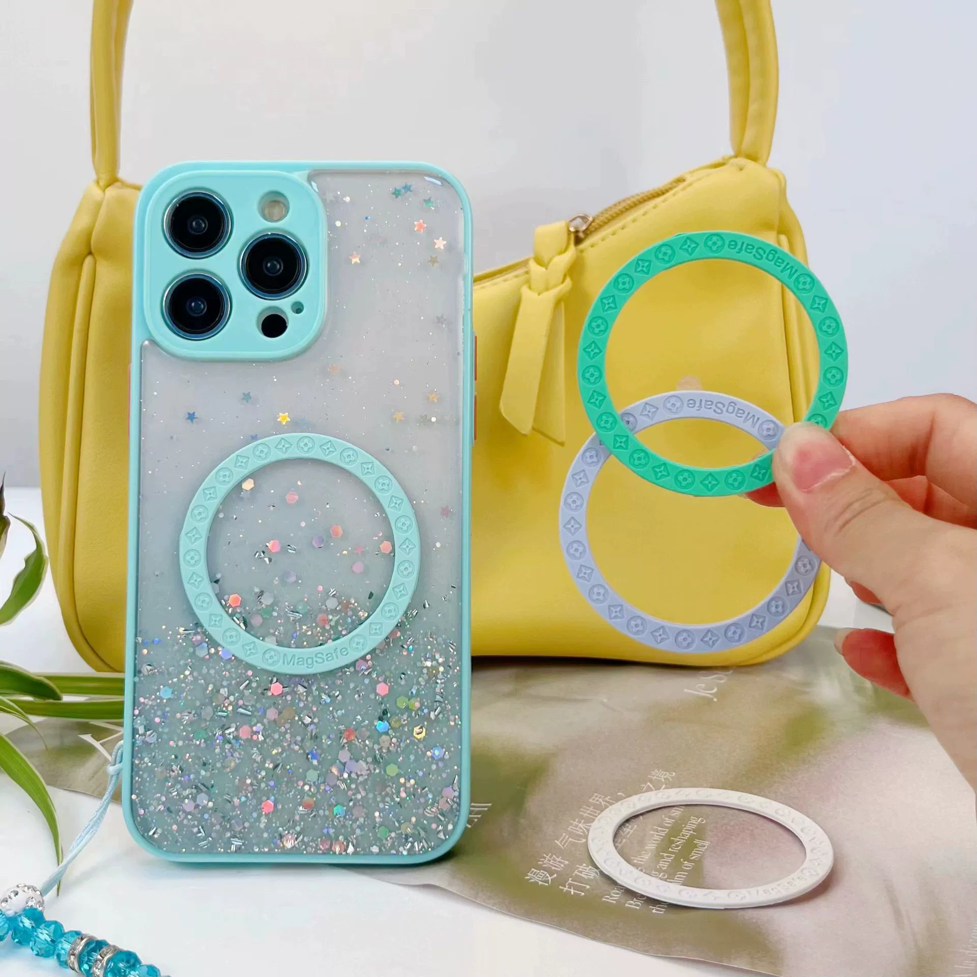 Автомобильные беспроводные зарядные устройства с магнитными пластинками