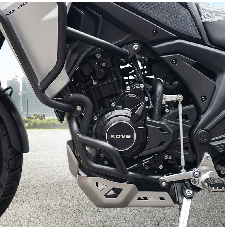 Suitable for Kove 625X Bumper Anti-Collision and Anti-Fall Protection Bar, Motorcycle Lower Guard Bar, Carbon Steel Protective Bar Modification Accessories