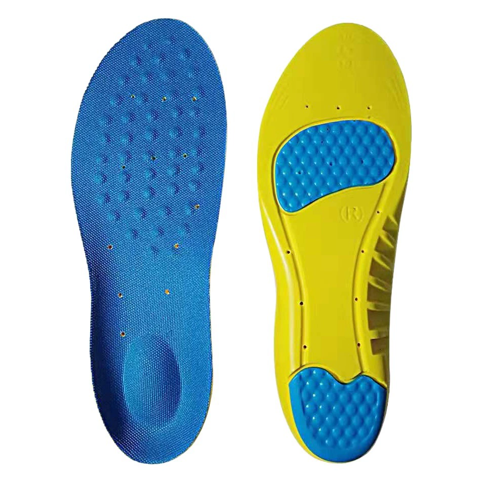 Прямые поставки с фабрики PU Спортивная амортизирующая стелька, дышащая впитывающая пот Мужская и женская обувь, спортивная подошва, высокая эластичность, комфорт