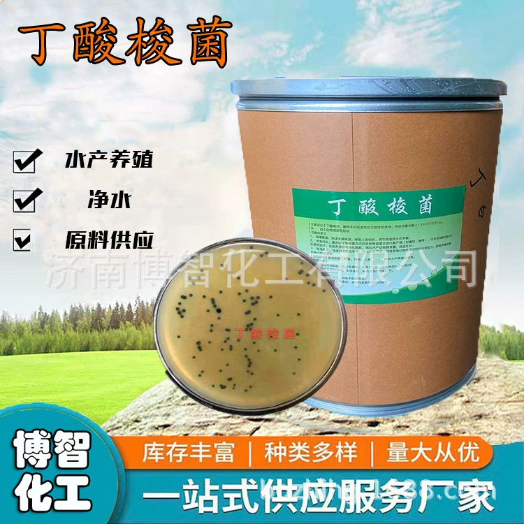 Clostridium difracis кондиционирование качества воды улучшает кишечные бутиловые бактерии. Оригинальный порошок корма добавляется в аквакультуру.