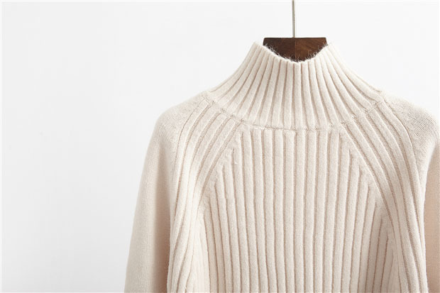 Warm women's turtleneck sweater